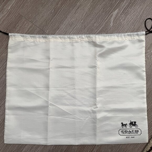 Coach 19.75"w x 15"h Drawstring DUST BAG for Shoes/Handbags - Picture 1 of 2